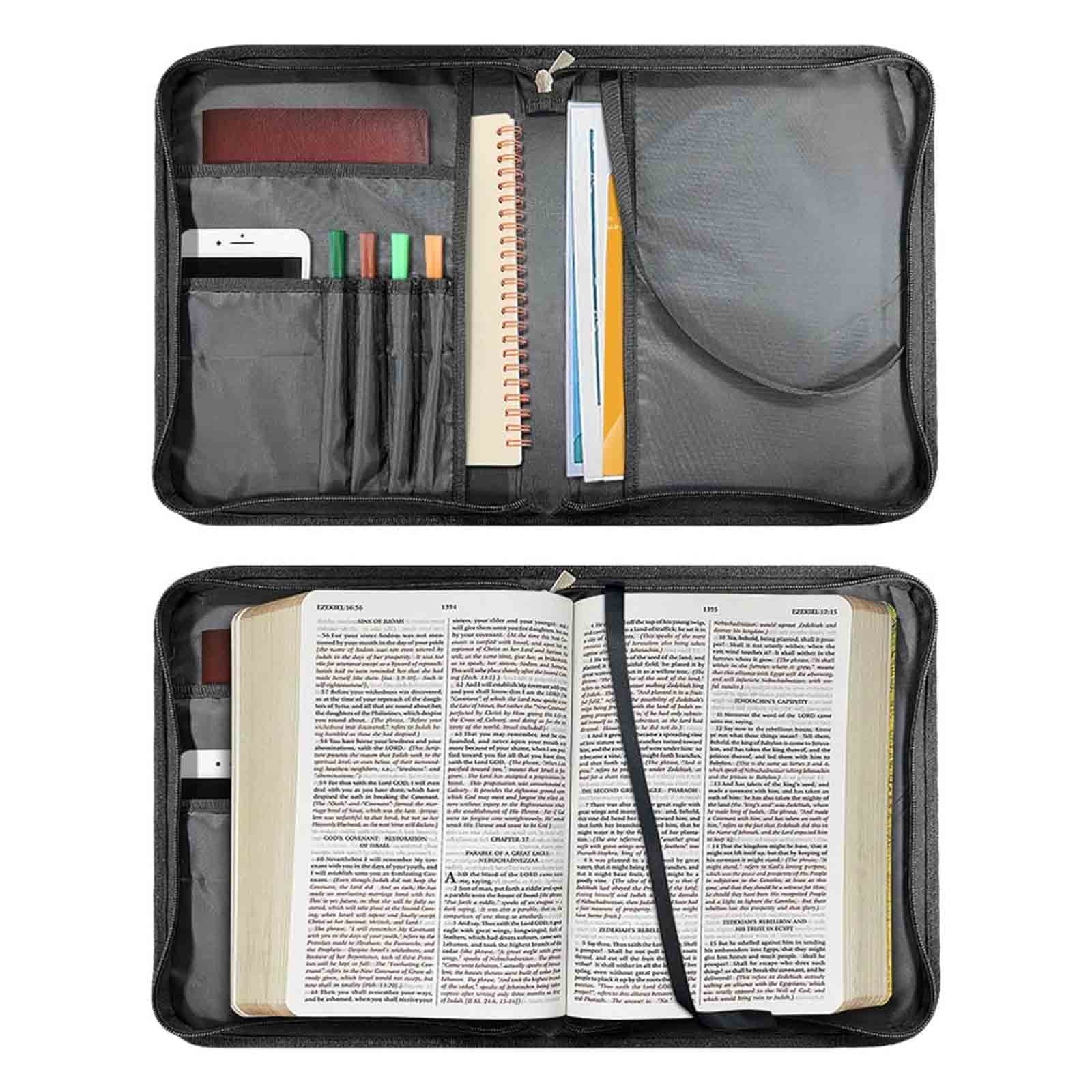Floral Cross Bible Covers for Women