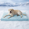 Lesure Cooling Orthopedic Dog Thick Mat – Q-Max>0.5 Cooling Mat with Washable Cover, Egg Crate Foam Non-Slip Bed for Extra Large Dogs