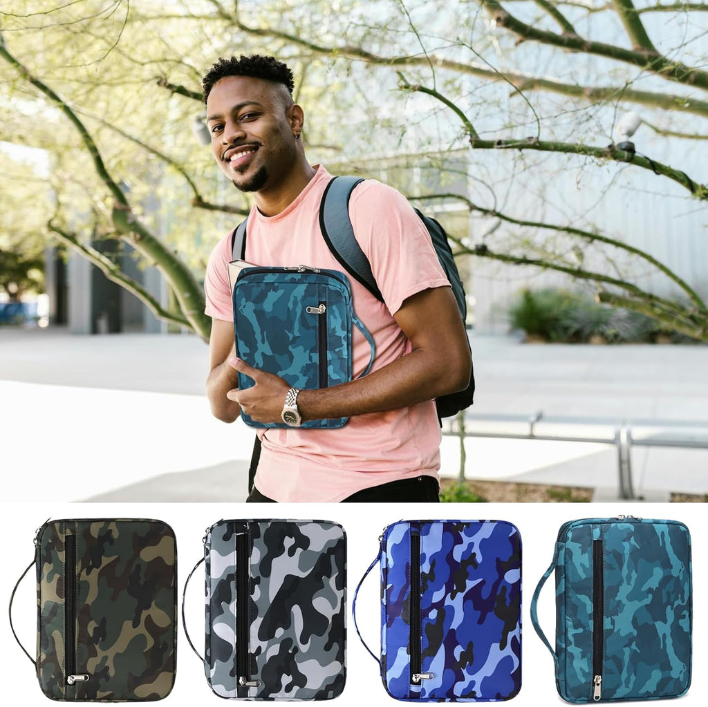 Bible Book Covers for Boys, Kids Bible Case/Protective/Holder with Pocket