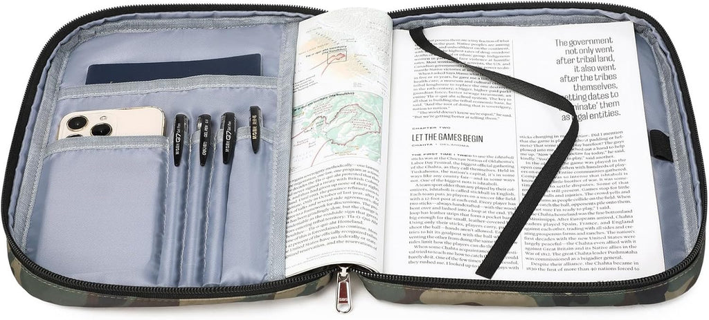 Bible Book Covers for Boys, Kids Bible Case/Protective/Holder with Pocket